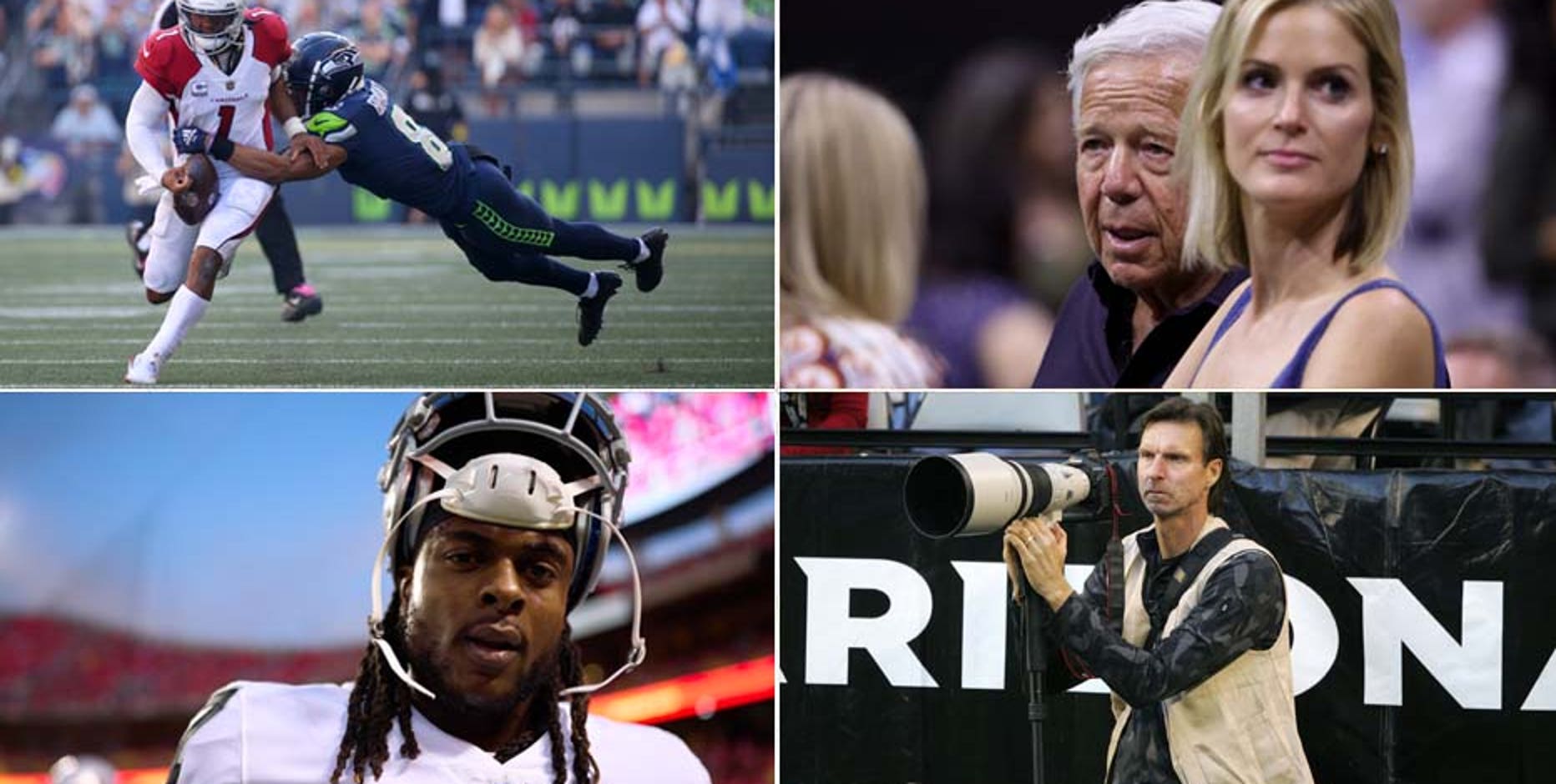 Cardinals' offense non-existent in Seattle, photographer shoved by NFL star: top sports stories