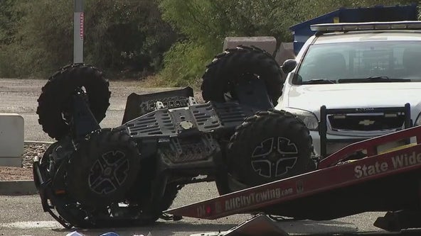 ATV crash in Phoenix leaves 2 adults, child injured