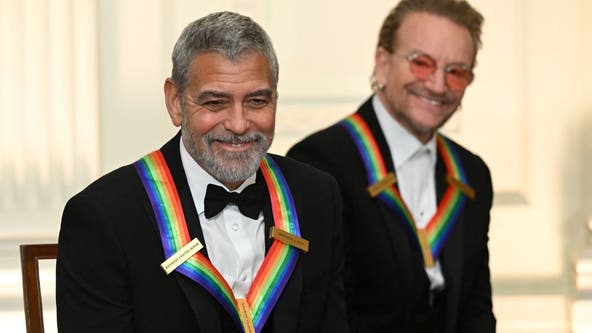 George Clooney, Gladys Knight and U2 among Kennedy Center honorees