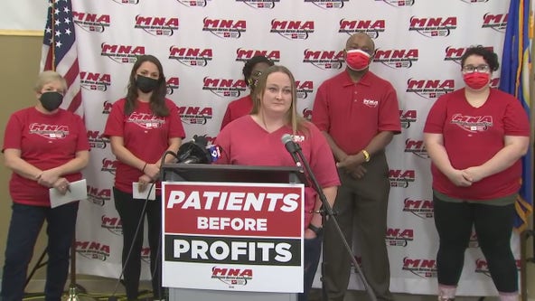 Minnesota Nurses Association authorizes another strike at 16 hospitals