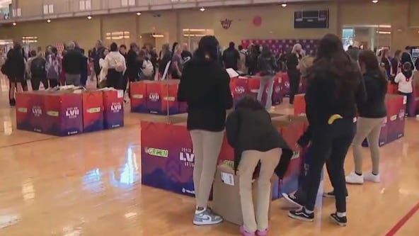 Super Bowl LVII: Super Kids-Super Sharing program collects items for kids in need