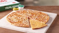 National Pizza Day: Papa Johns unveils pizza with cheese on the bottom