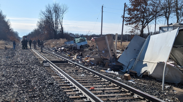 One killed after Amtrak train slams into FedEx truck in Missouri