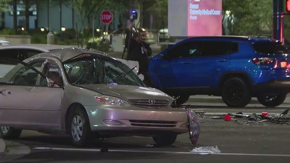 Woman dead, man hurt in central Phoenix hit-and-run crash