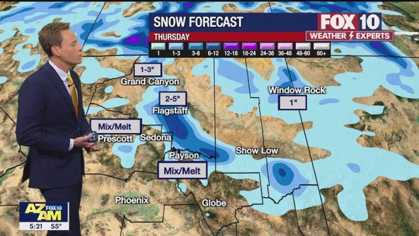 Arizona weather forecast: Stormy weather is on its way to Arizona
