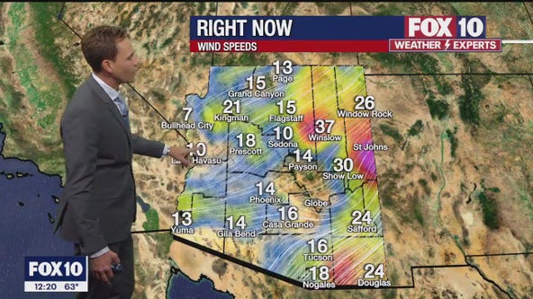 Arizona weather forecast: Stormy weather makes its way to Arizona