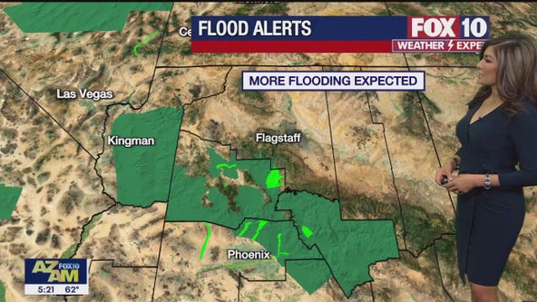 Arizona weather forecast: Wet weather hits Arizona, again