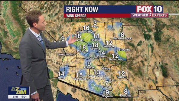 Arizona weather forecast: Stormy weather makes its way to Arizona