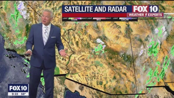 Arizona weather forecast: Calmer days ahead following new round of wet weather