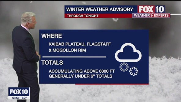 Arizona weather forecast: Stormy weather makes its way to Arizona