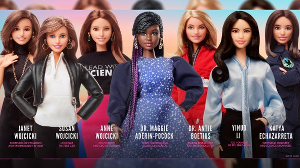 Female trailblazers in STEM get their own Barbie dolls