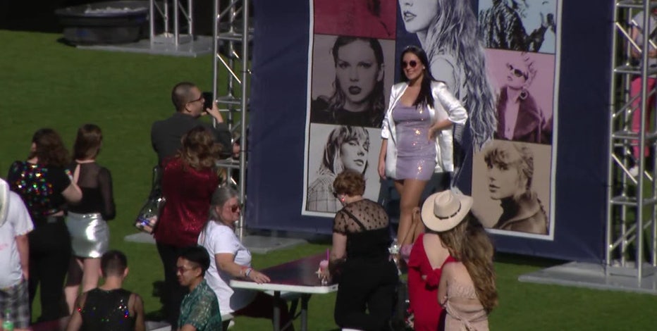 Taylor Swift fans show out in droves to kick off the Eras Tour at State Farm Stadium
