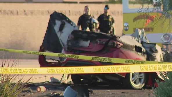 2 killed, 3 hurt in Goodyear crash involving several cars, fire department says