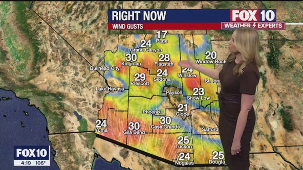 Arizona weather forecast: A hot start to the week before a "cool" down