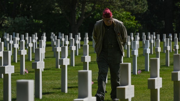 WWII veterans return to Utah beach to honor D-Day on 79th anniversary