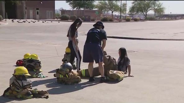 Phoenix Fire hosts all-girls public safety camp