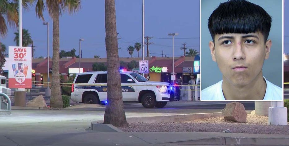 Suspect accused of shooting man, baby at Phoenix bus stop
