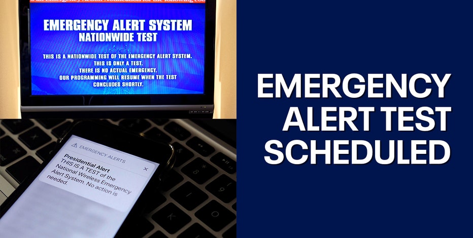 National emergency alert test planned by FEMA, FCC: Here's what you should know