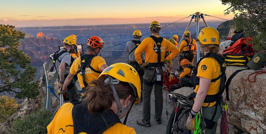Teen in stable condition following fall along the Grand Canyon's North Rim