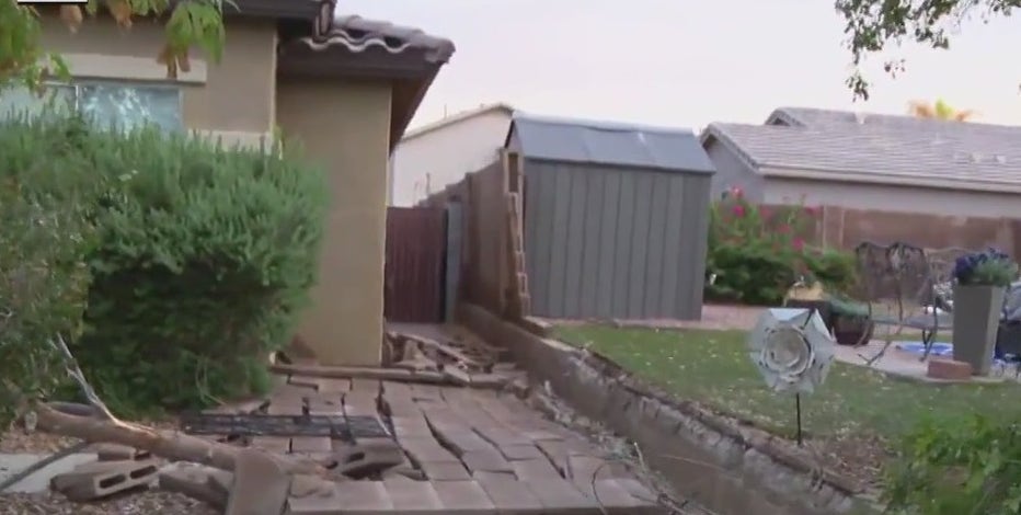 Phoenix monsoon storms bring measurable rainfall, storm damage in San Tan Valley | Aug. 17