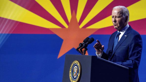 President Joe Biden addresses Arizona, pays tribute to John McCain