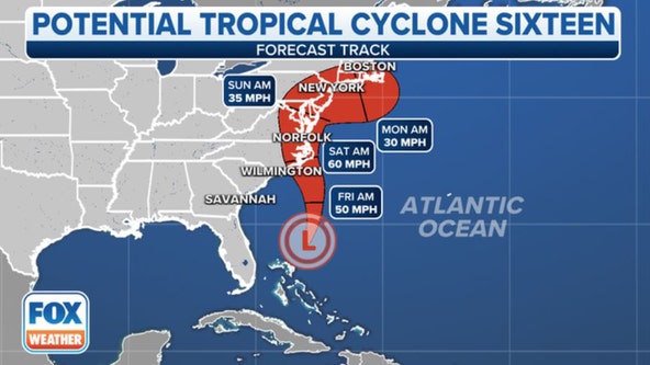 Tropical Storm Warnings cover 3 million on East Coast ahead of powerful winds, dangerous storm surge