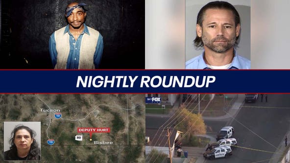 Nightly Roundup: Arrest made in Tupac's murder, man shot and killed by Mesa Police