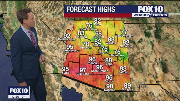 Arizona weather forecast: Temps begin to dip as fall nears
