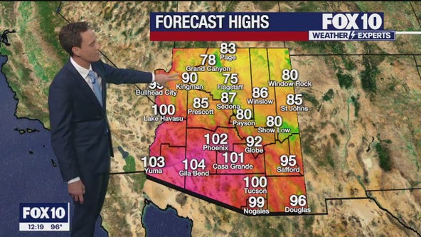 Arizona weather forecast: Mornings feeling more and more like Fall