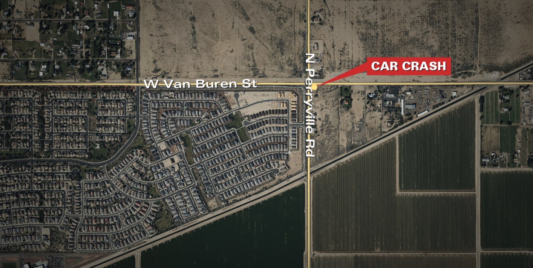 Baby killed, man hospitalized after crashing into Maricopa County power pole