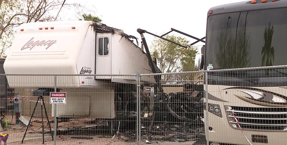 Mesa veteran mourns following deadly mobile home fire