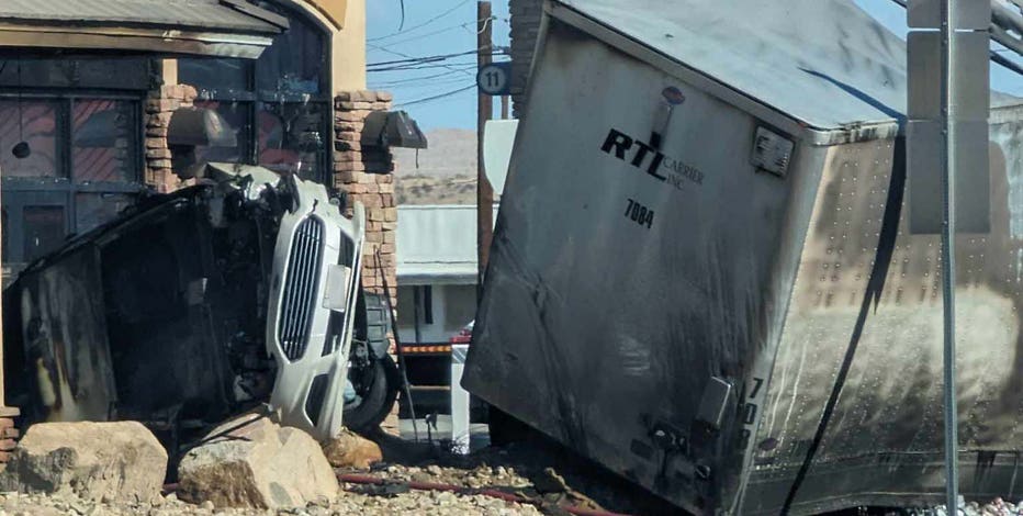 1 dead in fiery Parker crash, truck driver arrested