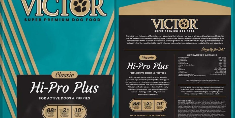 Dog food recalled after sample tests positive for salmonella