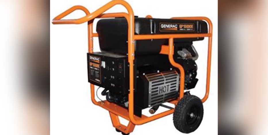 Generac recalls nearly 64,000 units of portable generators due to fire, burn hazard