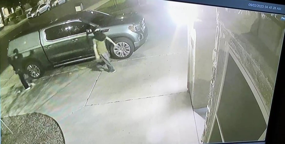 Arizona father shares security footage of what he believes was an attempted home invasion