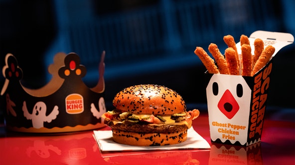 Burger King adding 2 ghost pepper items to its menu for spooky season