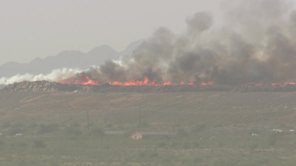 Scottsdale residents dealing with smell from landfill fire