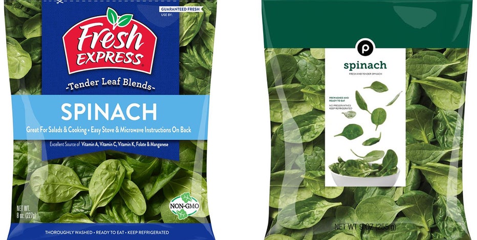 Spinach sold in 7 states recalled over potential listeria contamination