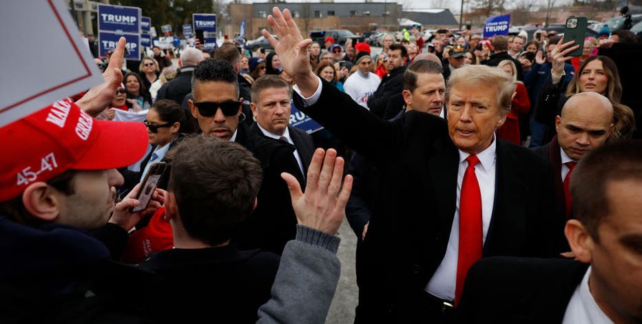 Donald Trump projected to win New Hampshire primary as rematch with Biden seems likely