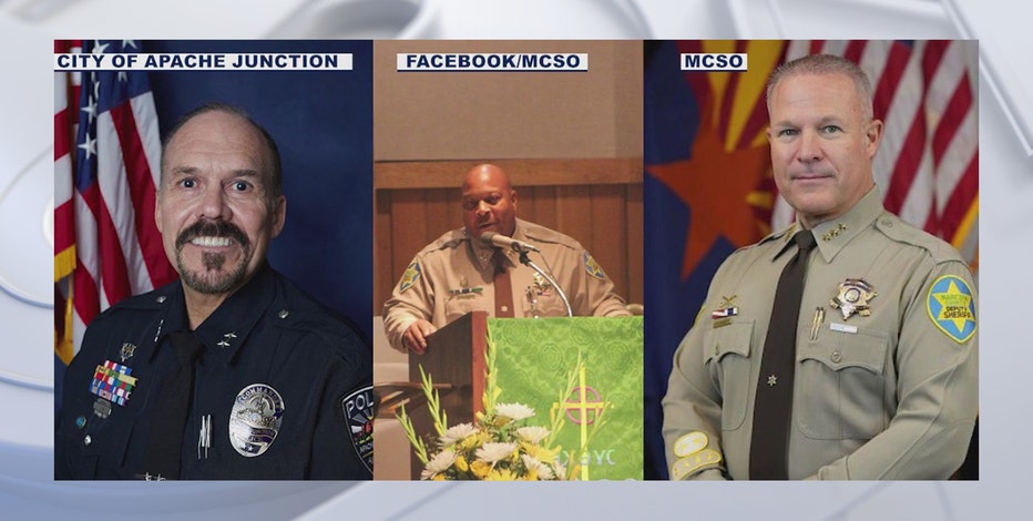 3 people vying for interim Maricopa County Sheriff position change political party, board of supervisor says