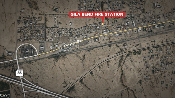 Gila Bend firefighter injured after fire truck falls on him during maintenance work