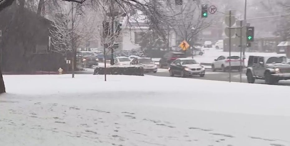 Snow in Flagstaff coming down hard during major winter storm
