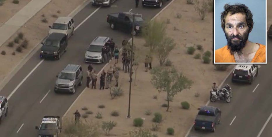 Armed suspect who sparked Mesa manhunt taken into custody: MCSO