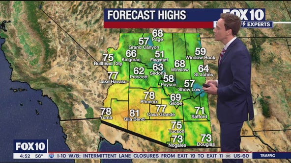 Arizona weather forecast: Slightly cooler weather for the Valley this weekend