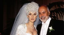 Celine Dion’s wedding tiara put her in hospital after marrying René Angélil