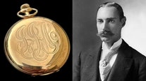 Gold pocket watch recovered from Titanic’s wealthiest passenger sells for nearly $1.5M