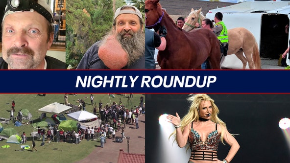 Giant tumor removed from Scottsdale man's face, 72 arrested for Israel protests at ASU | Nightly Roundup