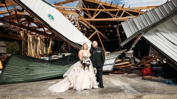 Tornado strikes Missouri event venue during wedding rehearsal