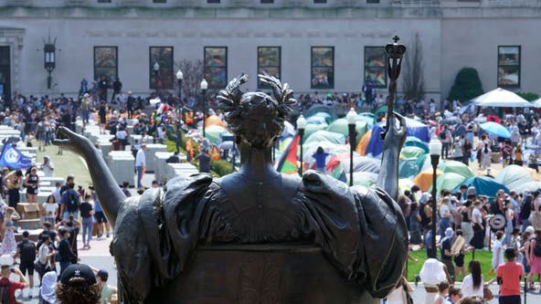 Columbia University updates: Deadline to vacate passes, protesters still encamped