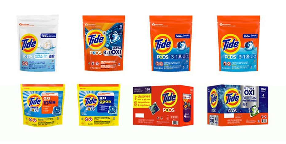 8.4M Tide, Gain and other laundry pods recalled over unsafe packaging